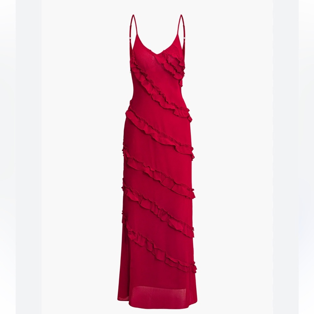 Women’s Red Evening Dress